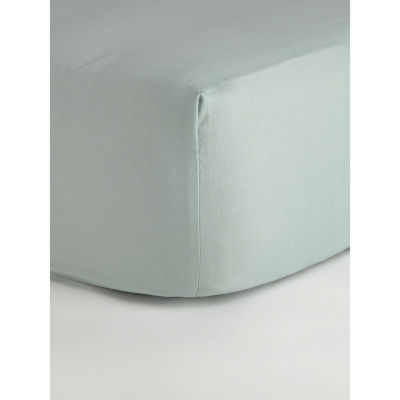 George Home Light Green Fitted Sheet - Double