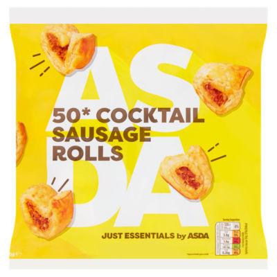 JUST ESSENTIALS by ASDA 50 Cocktail Sausage Rolls