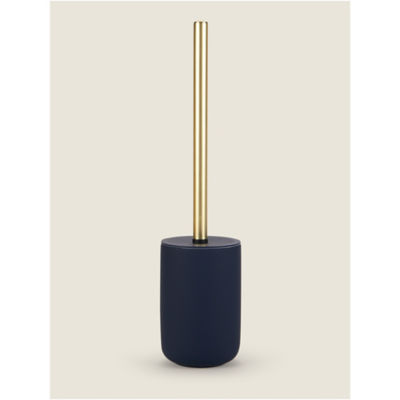 George Home Matte Navy Toilet Brush