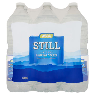 ASDA Still Natural Mineral Water 6 x 2 Litres