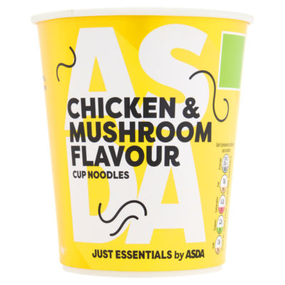 JUST ESSENTIALS by ASDA Chicken & Mushroom Flavour Noodles