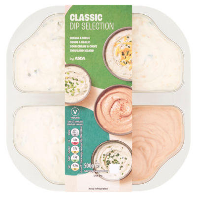 ASDA Classic Dip Selection 500g