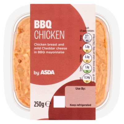 ASDA BBQ Chicken 250g