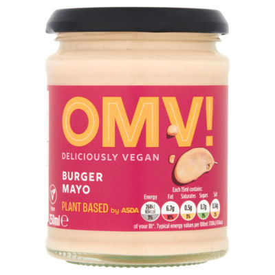 OMV! Deliciously Vegan Burger Mayo 250ml