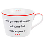 Sainsbury's Valentine's More Than Coffee Mug