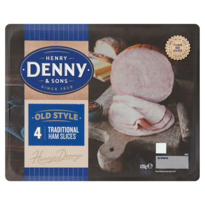 Henry Denny & Sons Old Style 4 Traditional Ham Slices 120g