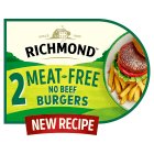 Richmond Vegan & Vegetarian Meat Free Burgers x2 170g