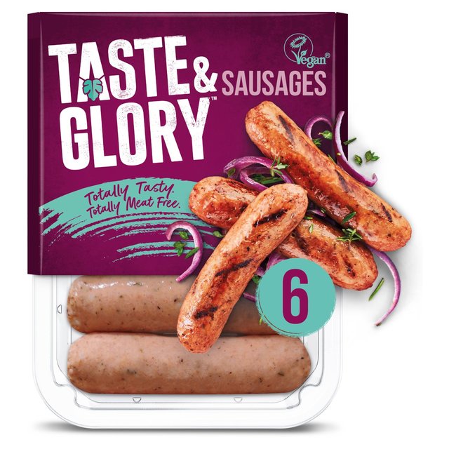 Taste & Glory Meat Free Sausages  240g