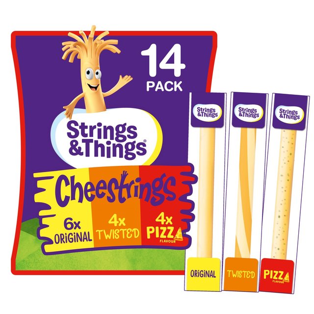 Strings & Things Cheestrings Variety  14 x 20g