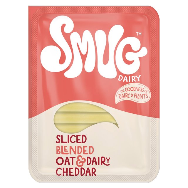 Smug Dairy Sliced Blended Oat & Dairy Cheddar 150g