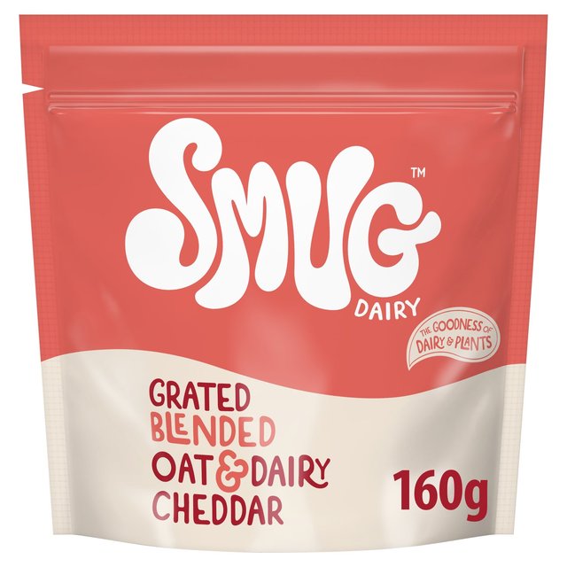 Smug Dairy Grated Cheddar  160g