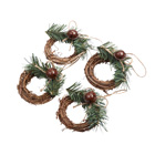 Sainsbury's Home Rustic Wreath Napkin Rings x4