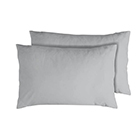 Sainsbury's Home Pillowcase Pair Dove Grey