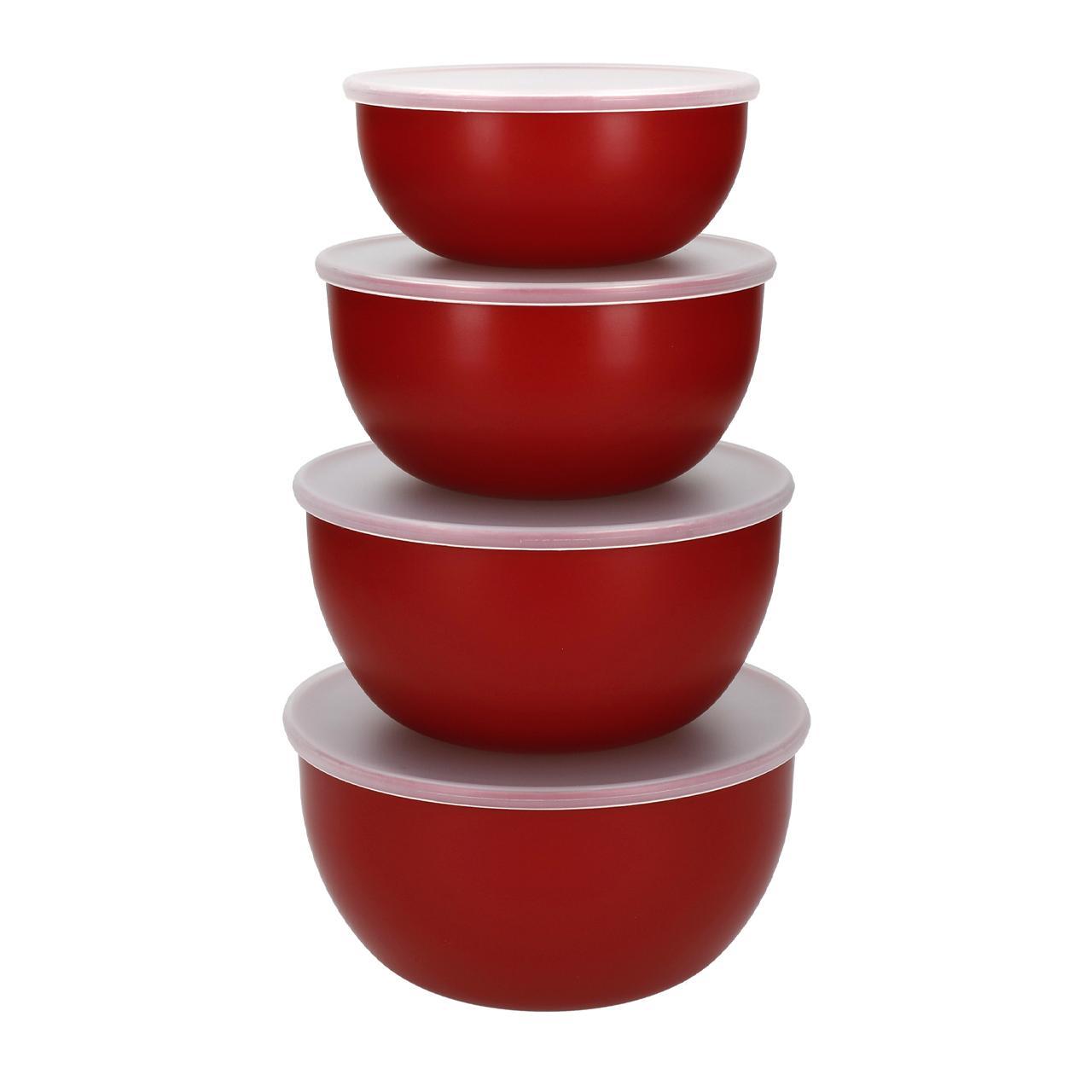 KitchenAid Universal Prep Bowl Set, Red