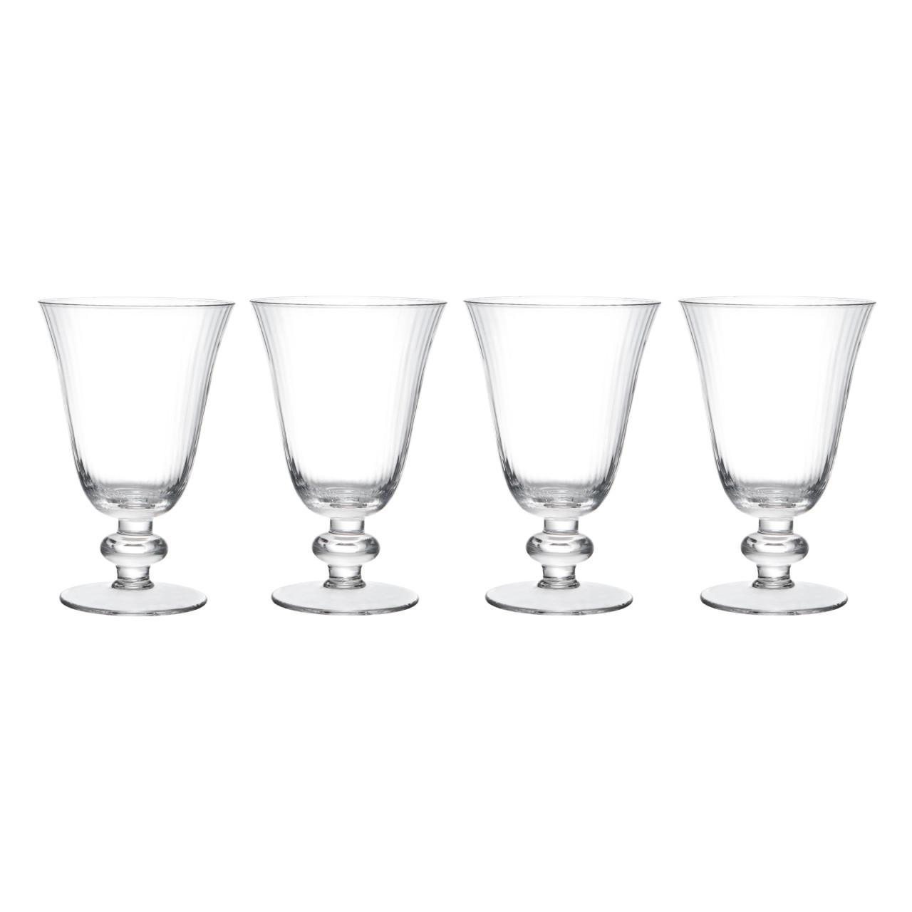 Mikasa Salerno 4pc Wine Glasses, 260ml, Gift boxed