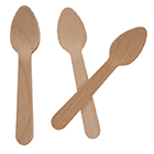 Sainsbury's Home Wooden Teaspoons 10pk