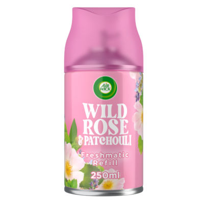 Air Wick Wild Rose & Patchouli Freshmatic Autospray refill  Lasts for up to 70 days