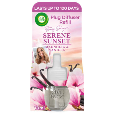 Airwick Serene Sunset Electrical Plug In Single Refill 19ml Lasts up to 100 days