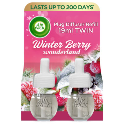 Air Wick Winter Berry Wonderland Electrical Plug In Twin Refill 2x19ml