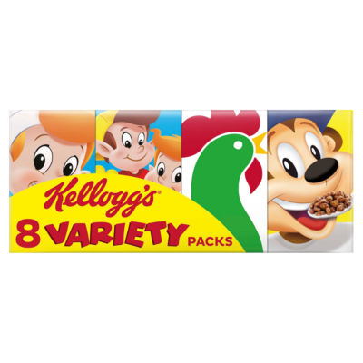 Kellogg's Variety Pack Cereal 196g 8 per pack