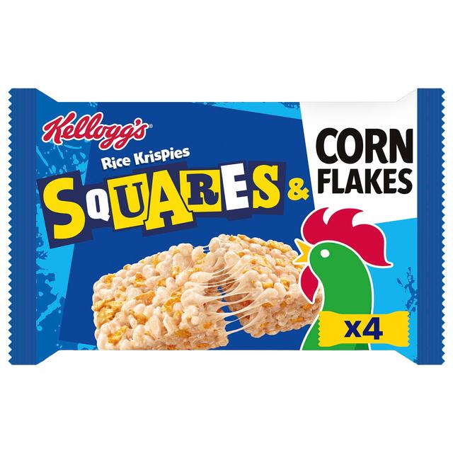 Kellogg's Corn Flakes Squares  4 x 34g