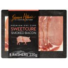 Simon Howie The Scottish Butcher Sweetcure Back Bacon Rashers x8 220g