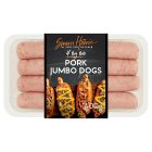 Simon Howie The Scottish Butcher Big Bite Pork Jumbo Dogs x4 400g