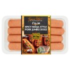 Simon Howie Big Bite Spicy Nduja Style Pork Jumbo Dogs x4 400g