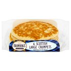 Brownings The Bakers Scottish Large Crumpets x6