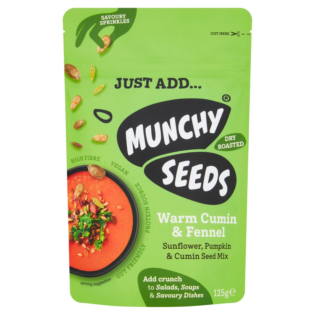 Munchy Seeds Warm Cumin and Fennel Savoury Sprinkle