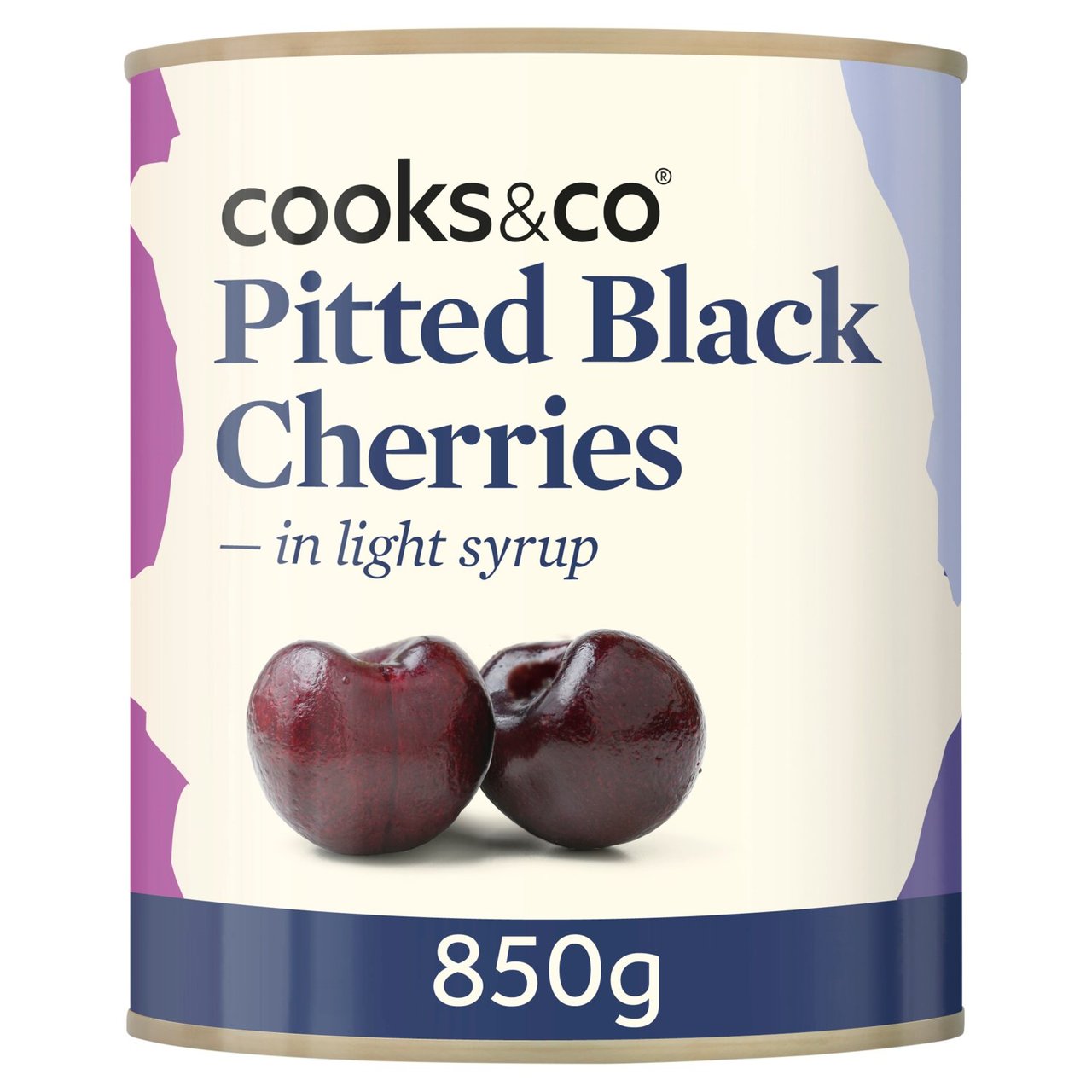 Cooks & Co Pitted Black Cherries