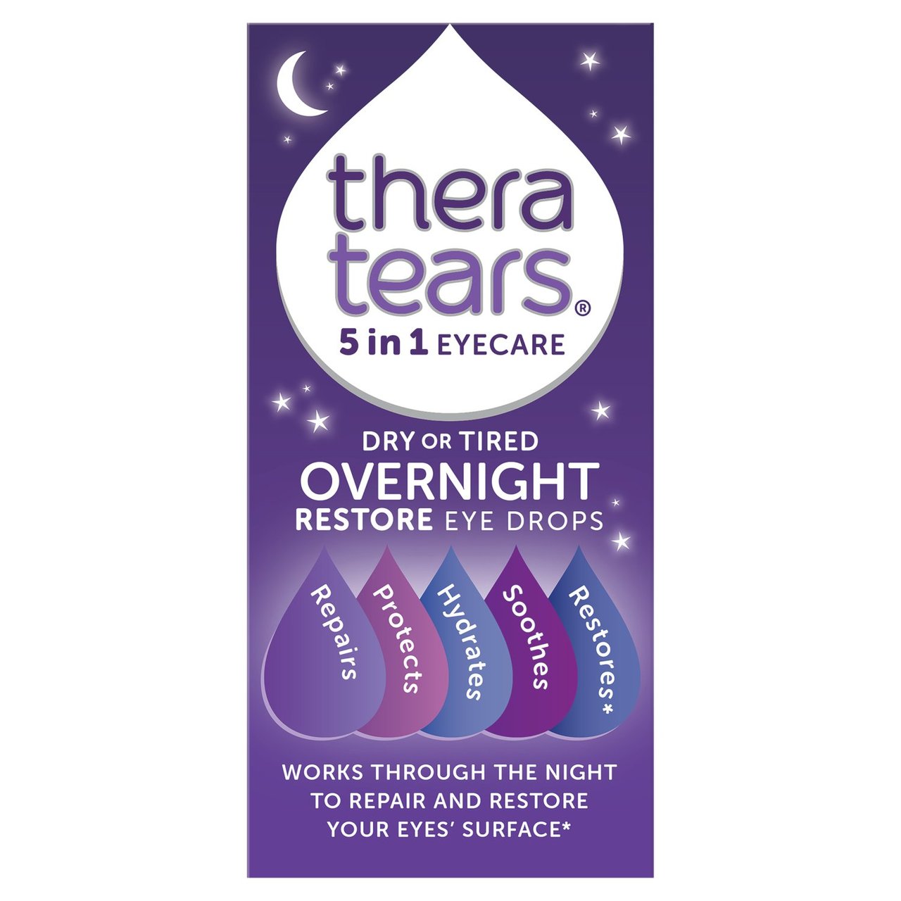 TheraTears 5 in 1 Overnight Eye Drops