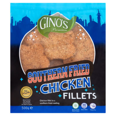 Gino's Premium Southern Fried Chicken Fillets