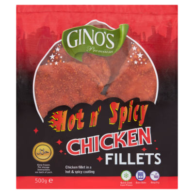 Gino's Premium Hot n' Spicy Chicken Fillets