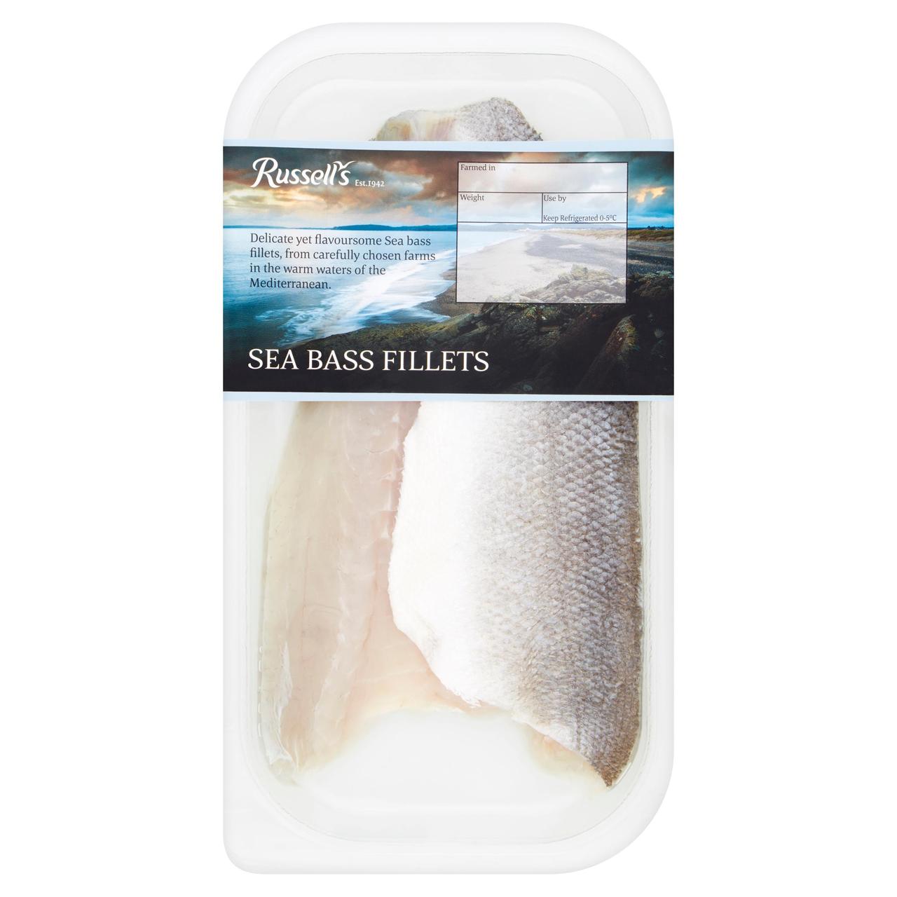 Russell's 2 Seabass Fillets