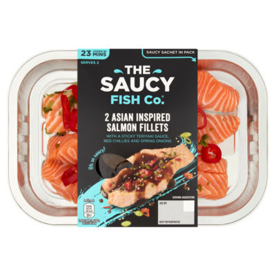 The Saucy Fish Co 2 Asian Inspired Salmon Fillets