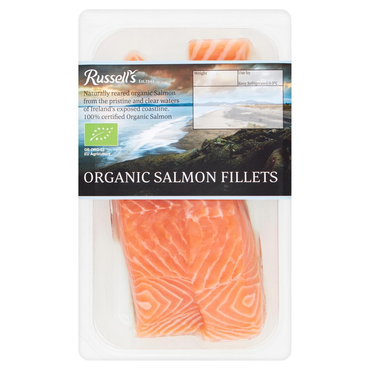 Russell's Organic Salmon Fillets