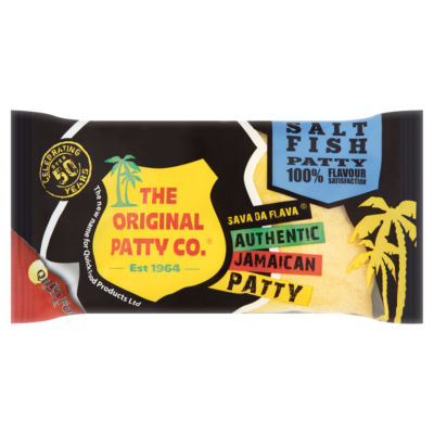 The Original Patty Co. Salt Fish Jamaican Patty