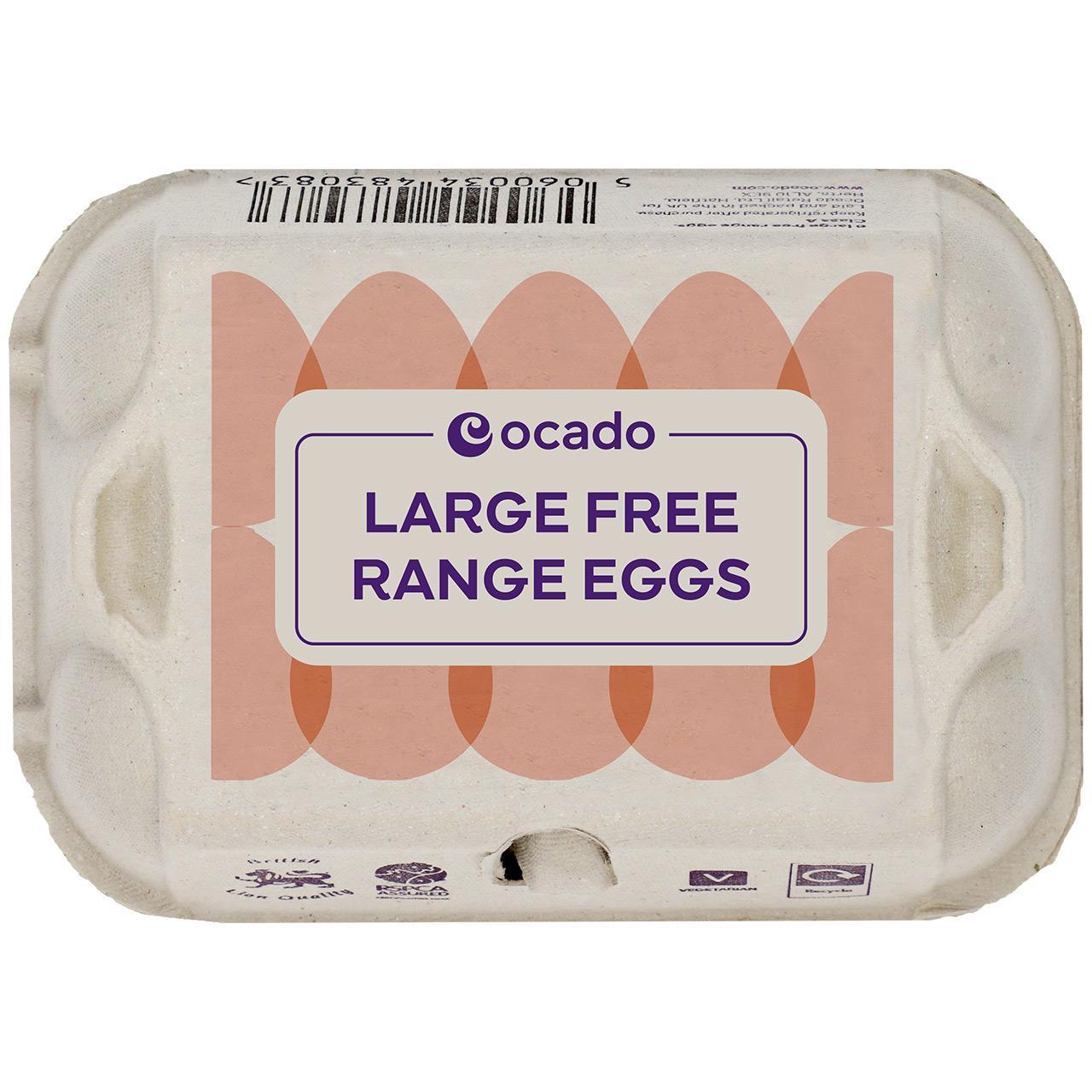 Ocado Large Free Range Eggs