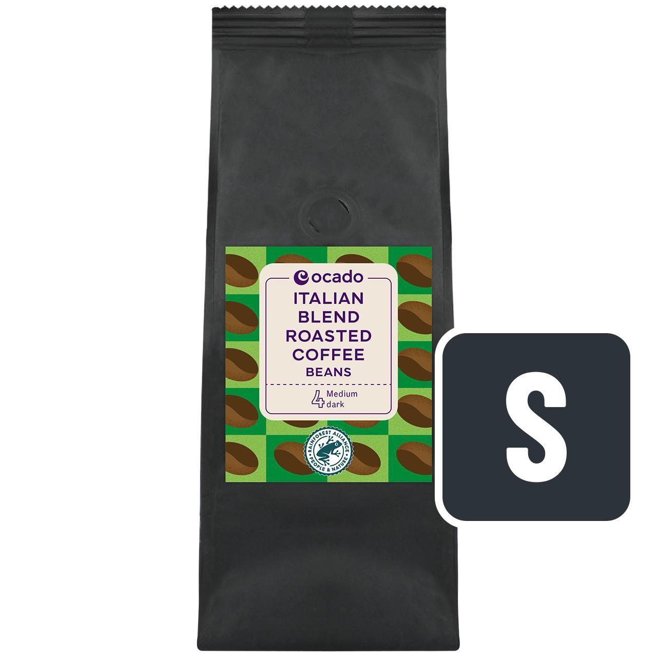 Ocado Italian Blend Roasted Coffee Beans