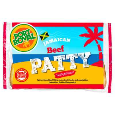 Port Royal Jamaican Beef Patty 140g