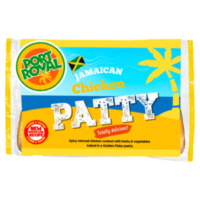 Port Royal Jamaican Chicken Patty 140g