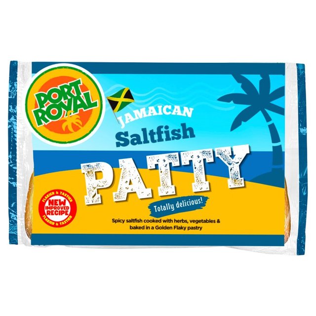 Port Royal Jamaican Saltfish Patty  140g