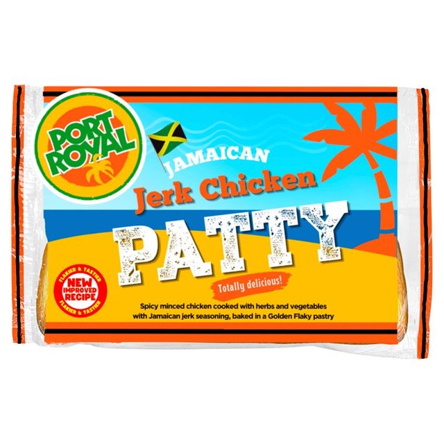 Port Royal Jamaican Jerk Chicken Patty 140g