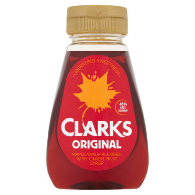 Clarks Original Maple & Carob Syrup