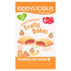 Kiddylicious Peach & Banana Fruity Bakes 6x