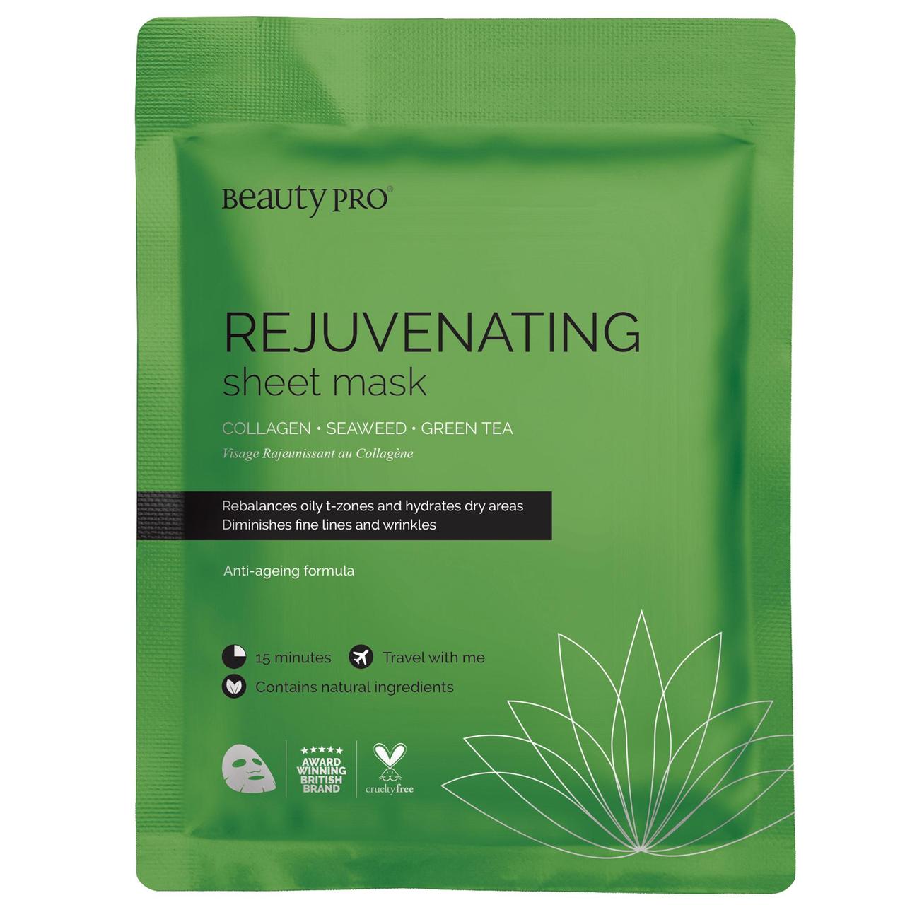 BeautyPro Rejuvenating Collagen Sheet Mask