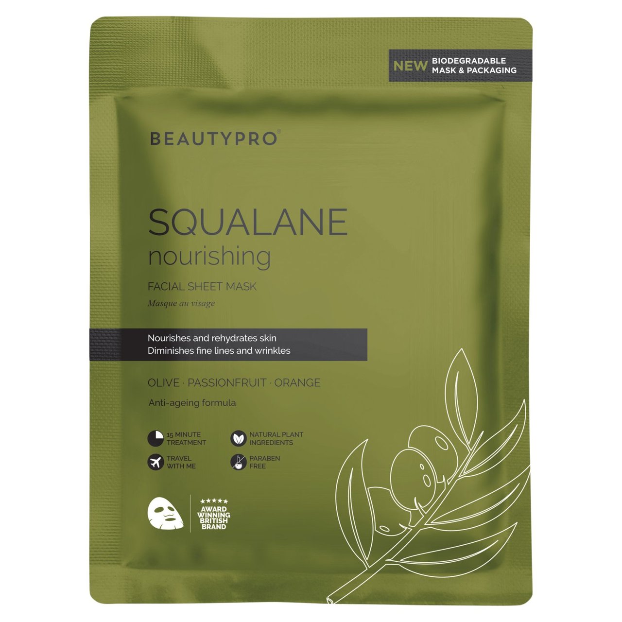 BeautyPro Nourishing Collagen Sheet Mask