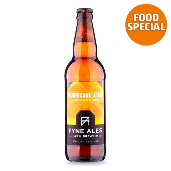 Fyne Ales Hurricane Jack Blonde Ale With Character 500ml