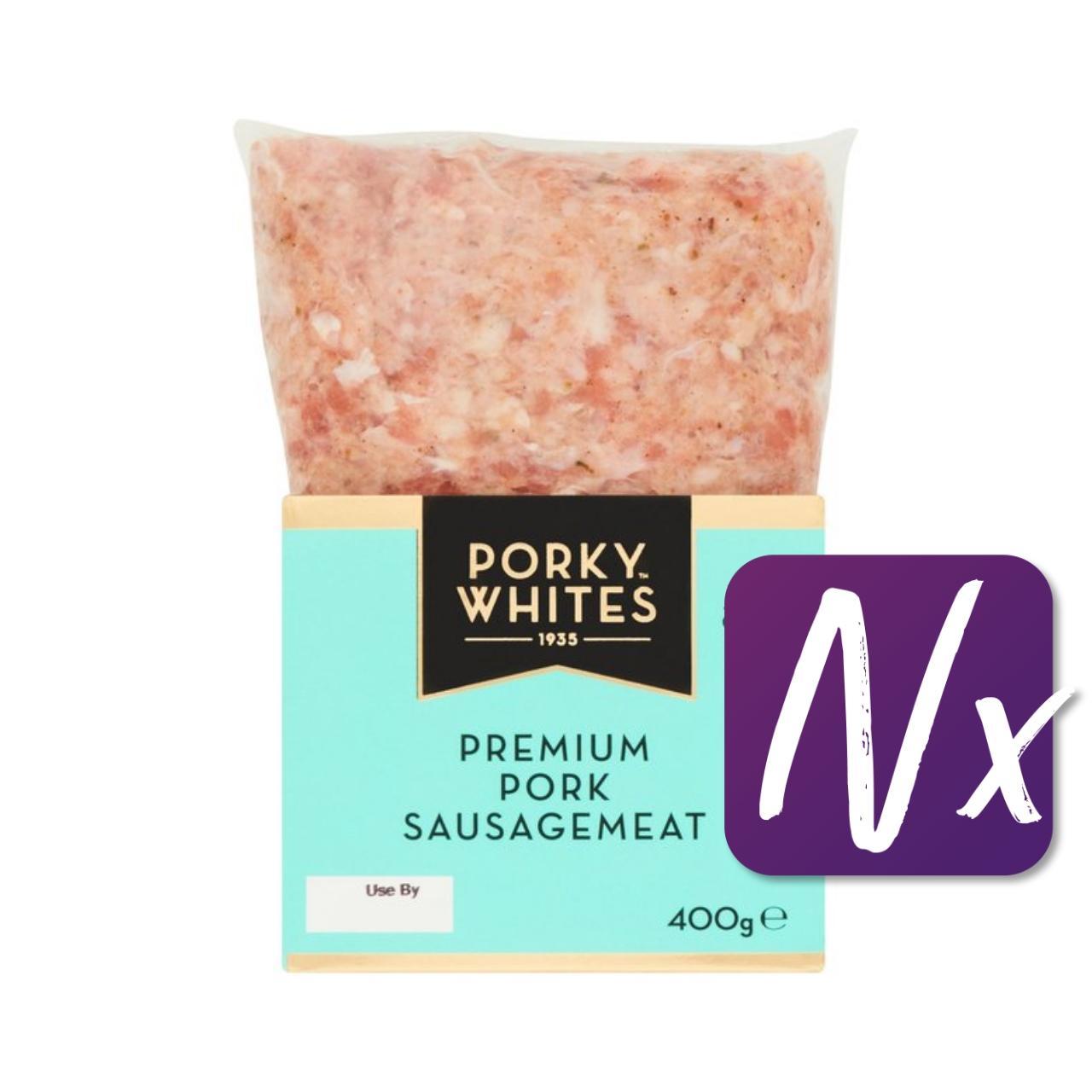 Porky Whites Premium Pork Sausagemeat